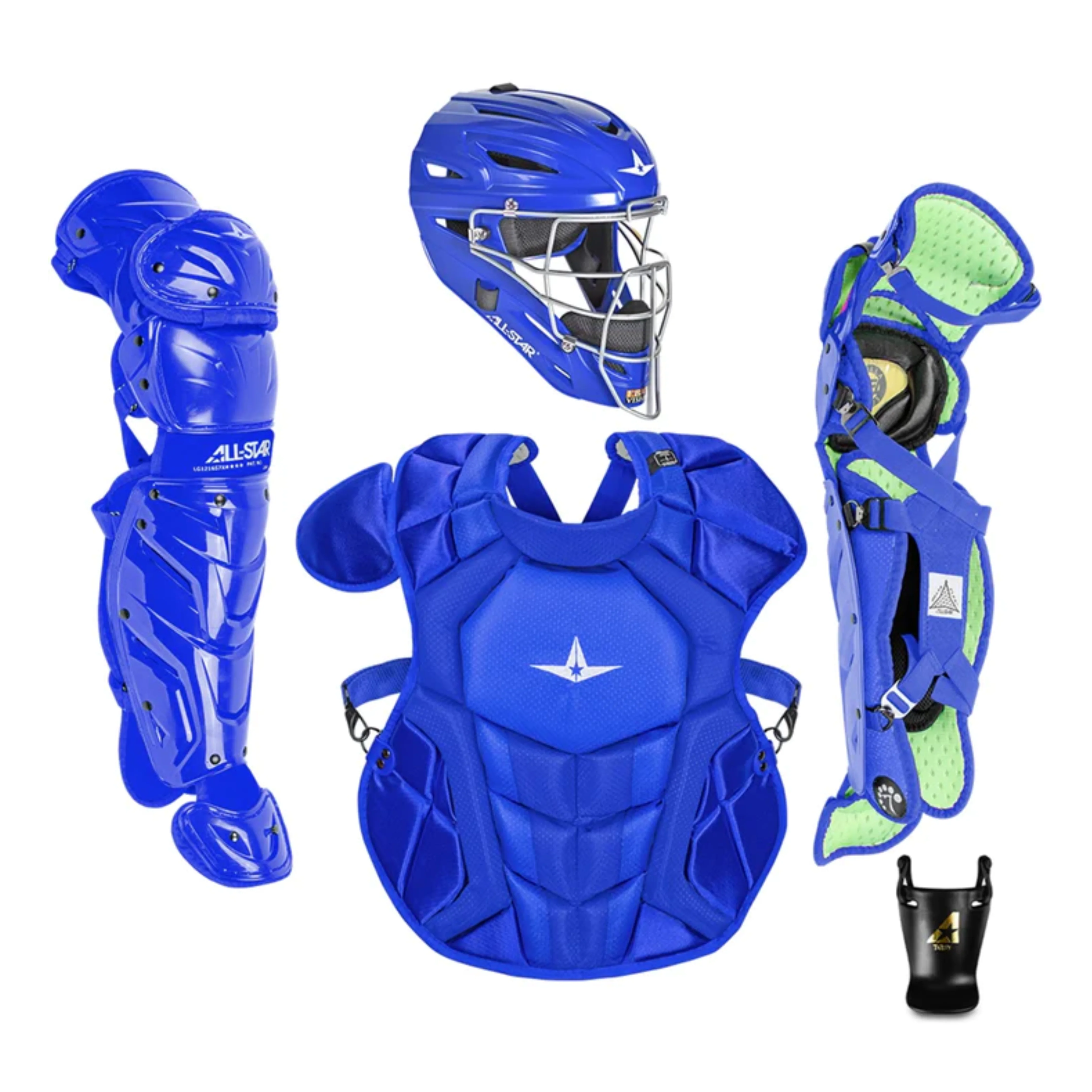 All-Star S7 Axis Pro Catcher's Complete Set - Solid Colors - NOCSAE Certified - Intermediate (Ages 12-16) - Image 3