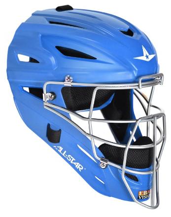 All-Star MVP2500 Solid Matte Catcher's Helmet - Image 4