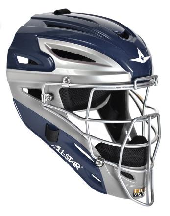 All-Star MVP2500 Two-Tone Catcher's Helmet - Image 5
