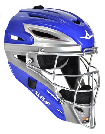 All-Star MVP2500 Two-Tone Catcher's Helmet - Image 6