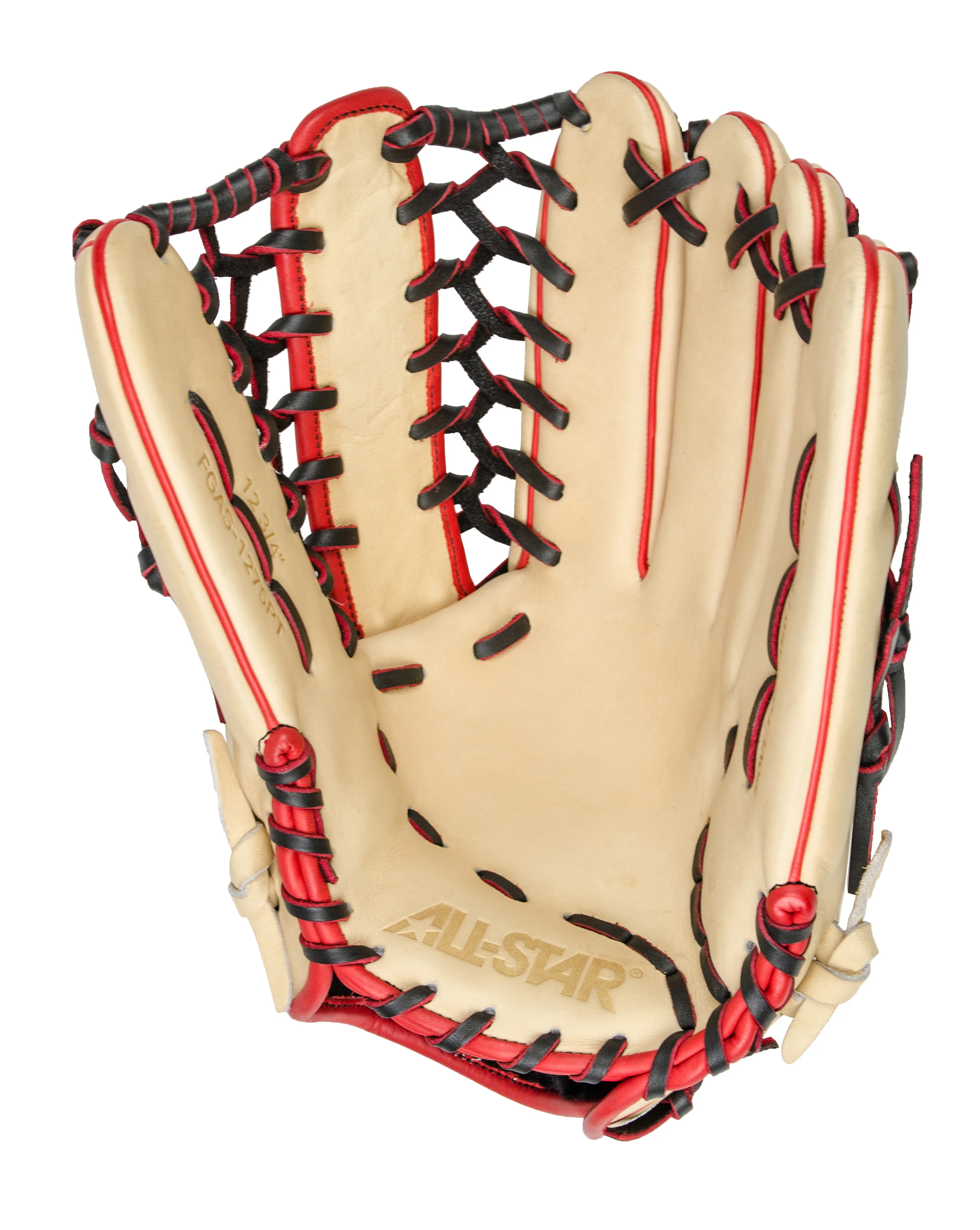 All-Star Pro Elite 12.75" FGAS-1275PT Pro Trap Outfield Glove - Image 2