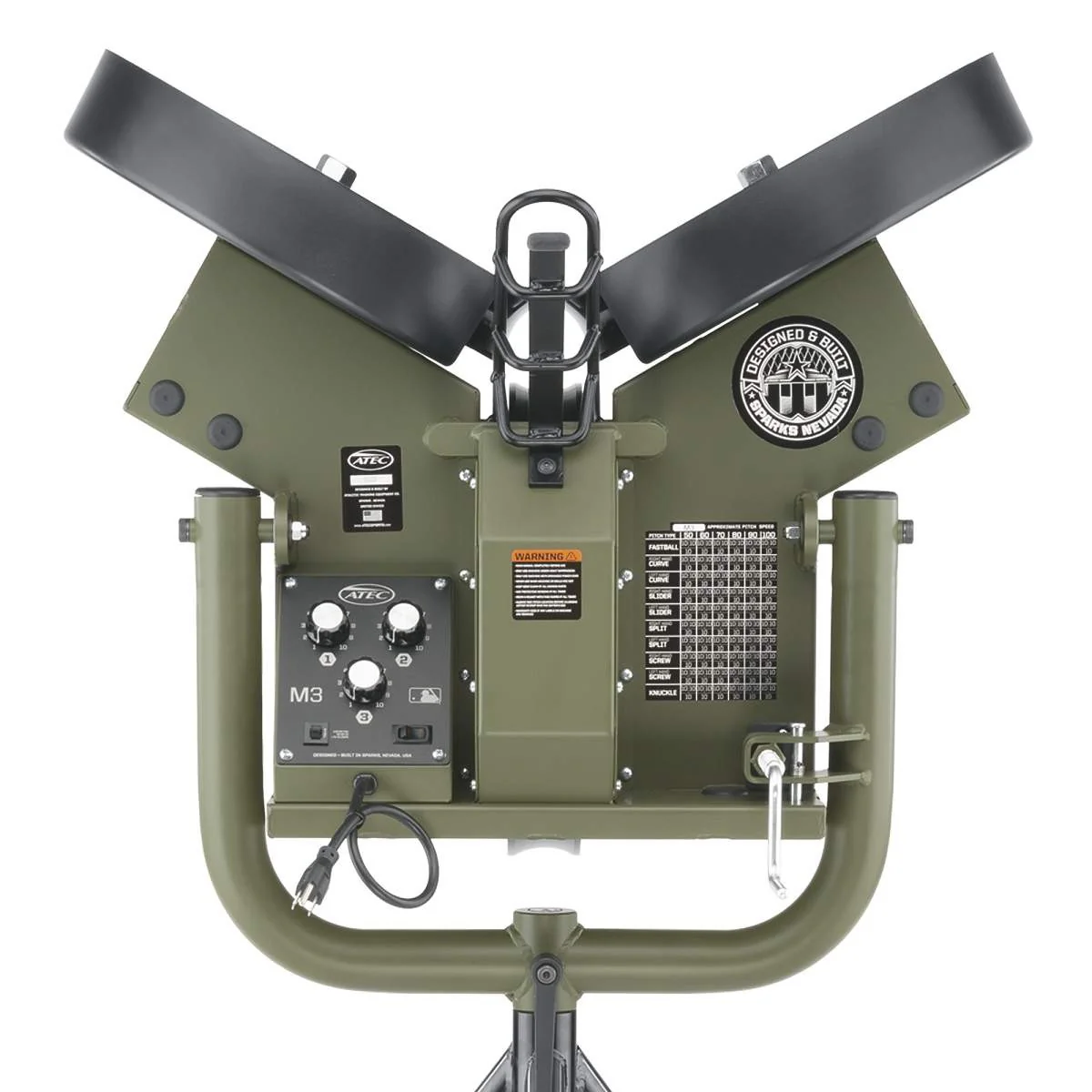 ATEC M3 Baseball Pitching Machine - Image 2