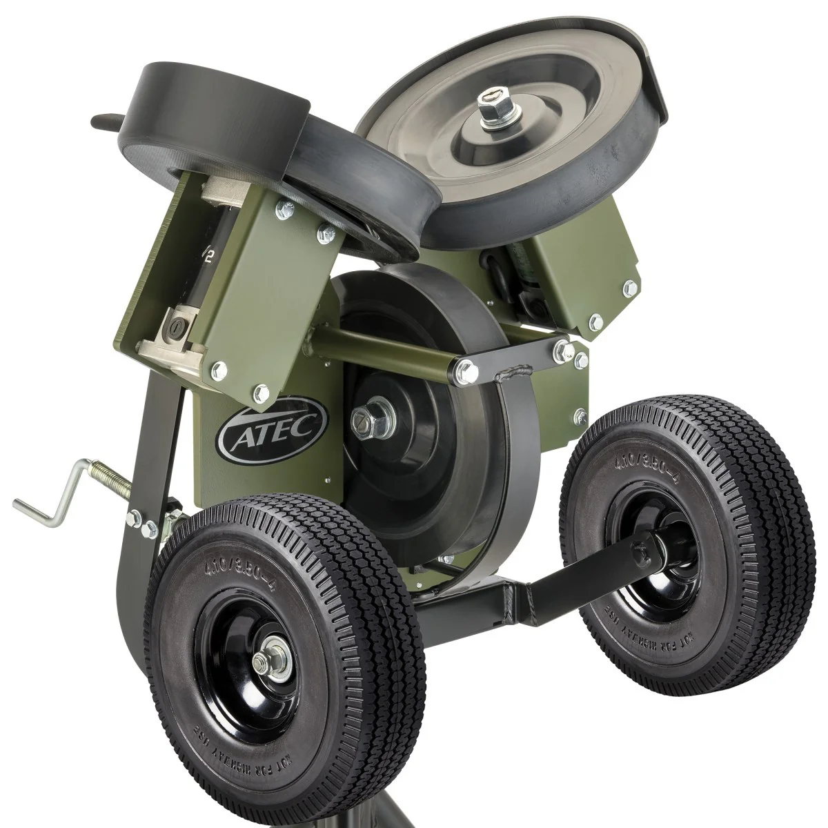 ATEC M3X Baseball Pitching Machine - On Caddypod - Image 4