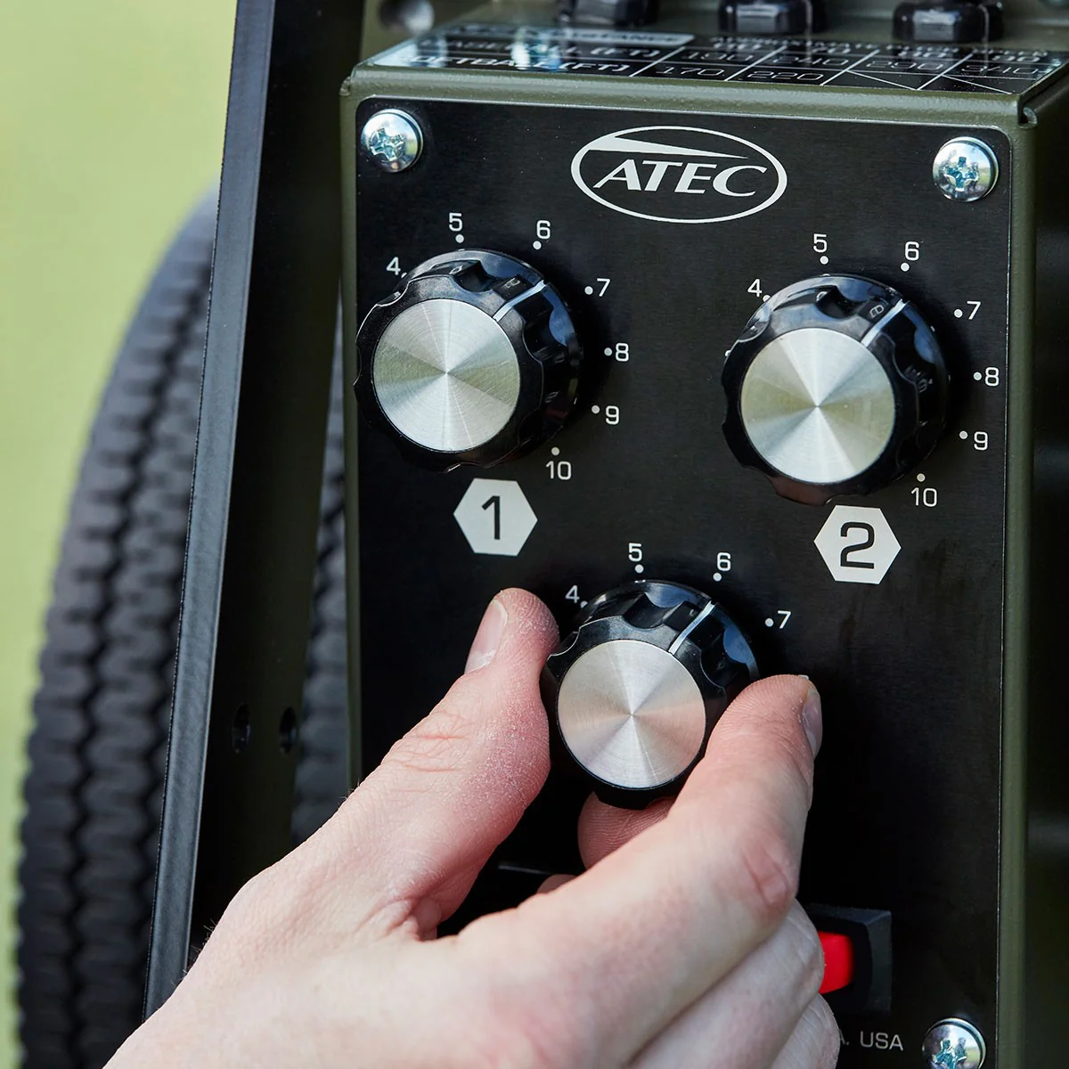 ATEC M3X Baseball Pitching Machine - On Caddypod - Image 6