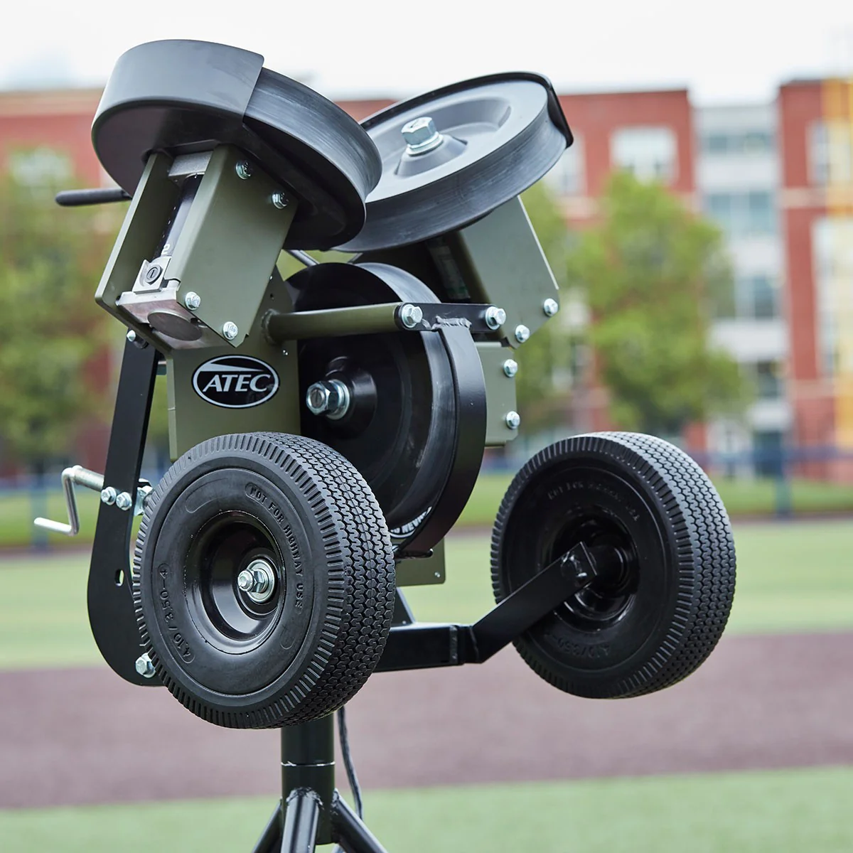 ATEC M3X Baseball Pitching Machine - On Tripod - Image 9