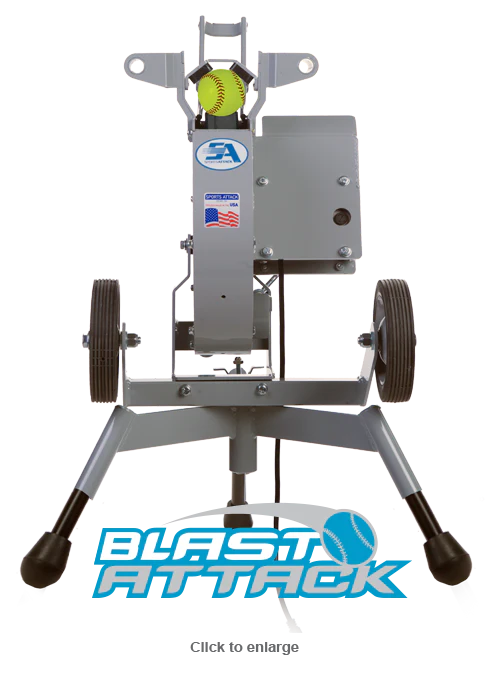 Blast Attack Softball Pitching Machine