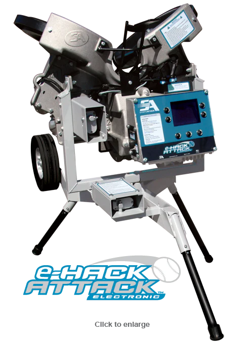 eHack Attack Electronic Softball Pitching Machine