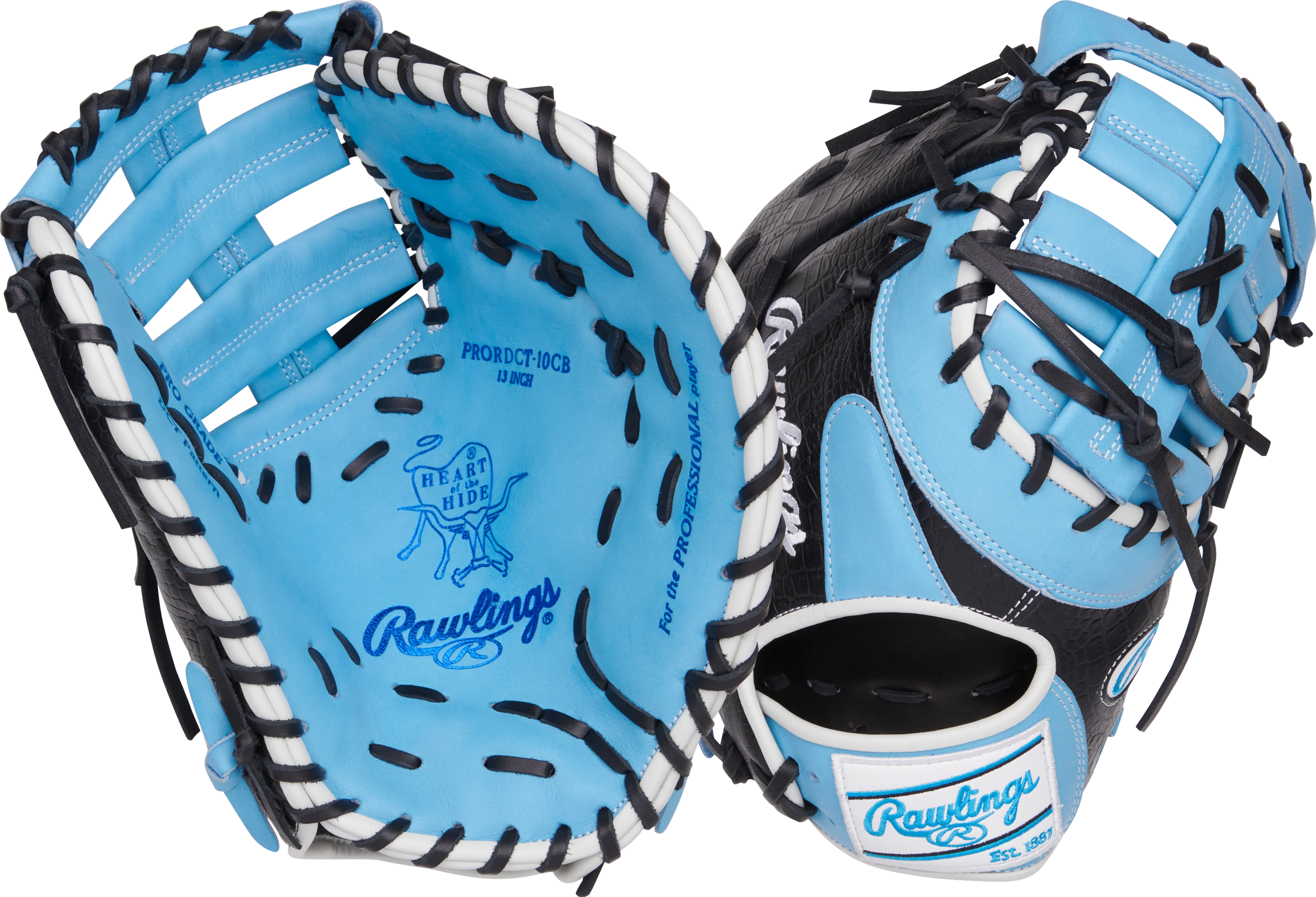 Rawlings Heart of the Hide First Base Mitt 13.00" - PRORDCT-10CB - First Base Mitt - Image 5