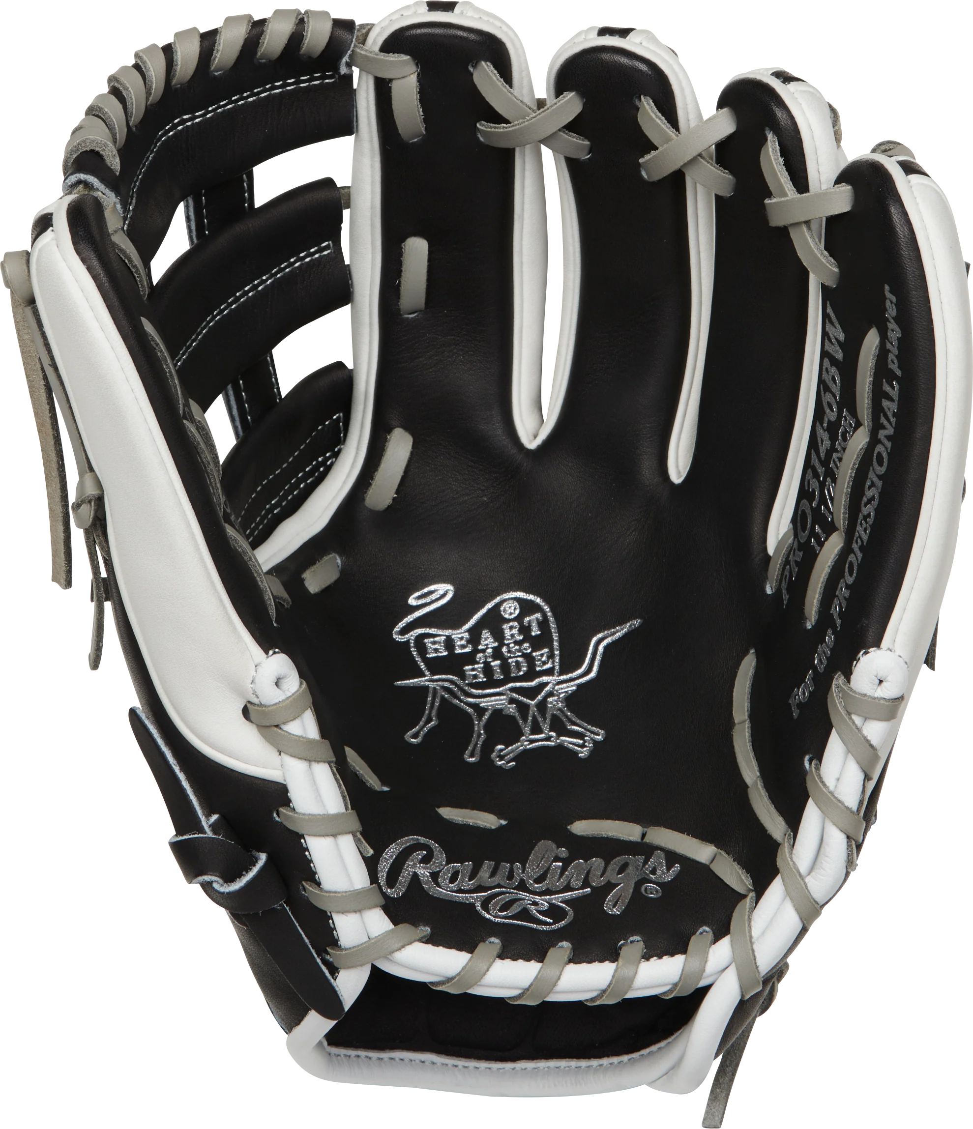 Rawlings Heart of the Hide PRO314-6BW 11.50" Infield Glove - Image 2