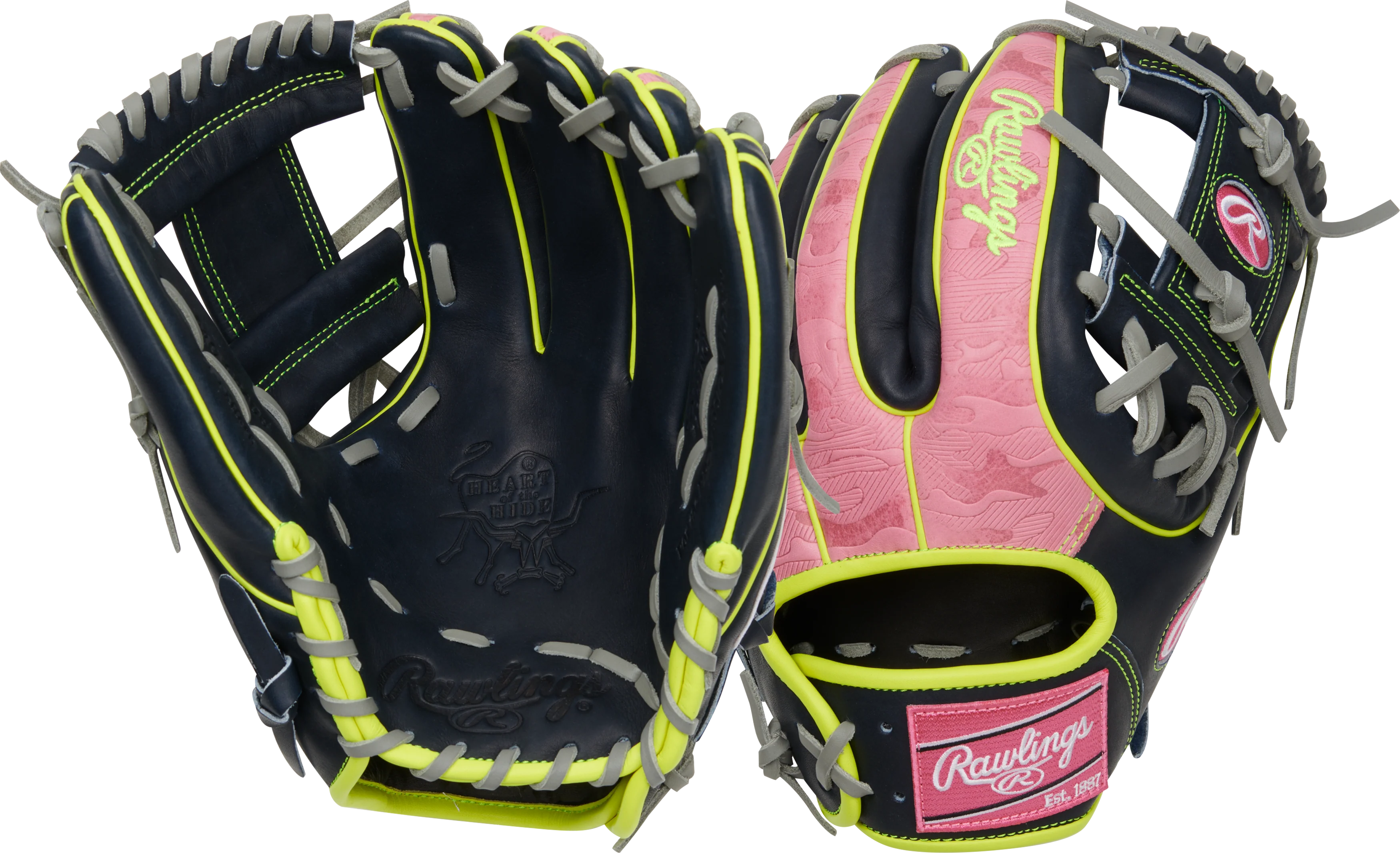 Rawlings Heart of the Hide PRO315-2NPY 11.75" Infield Glove (RGGC November - Limited Edition) - Image 5