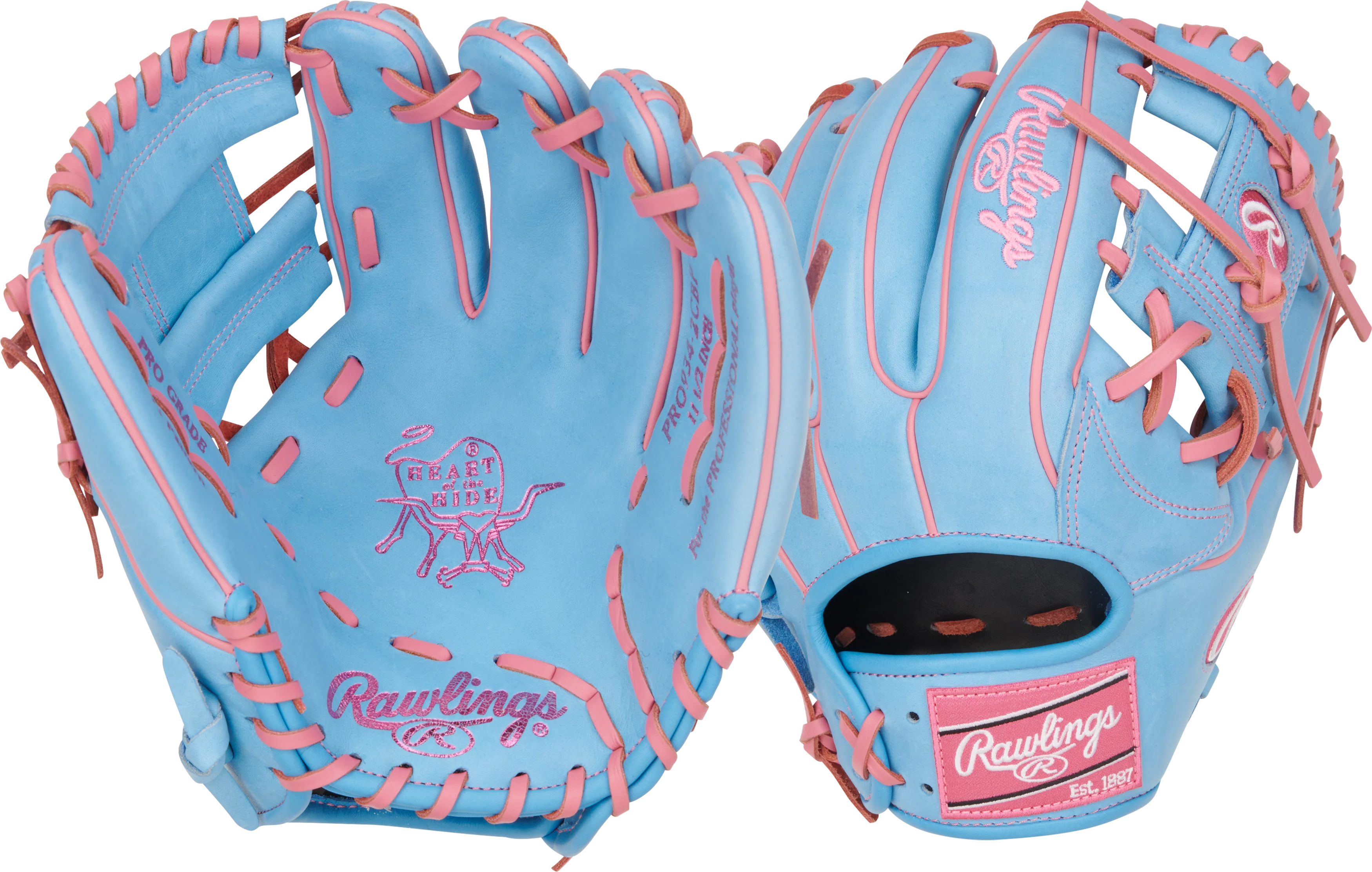 Rawlings Heart of the Hide PRO934-2CBP 11.50" Infield Glove (RGGC May - Limited Edition) - Image 3