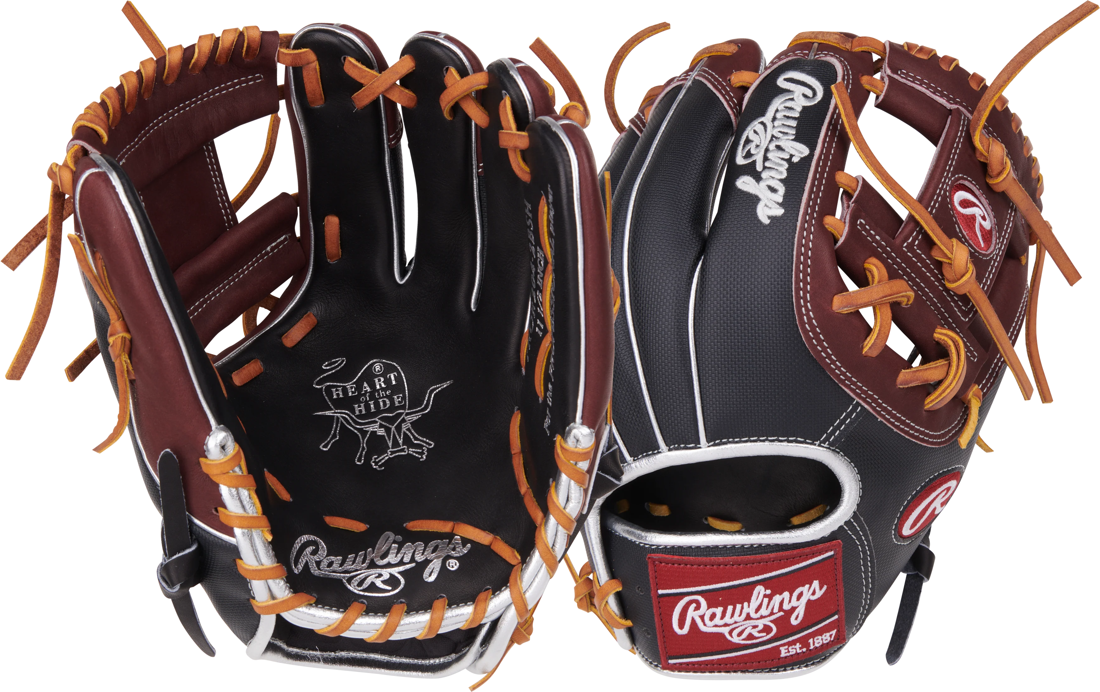 Rawlings Heart of the Hide PROR204-2BSH 11.50" Infield Glove (RGGC March - Limited Edition) - Image 3