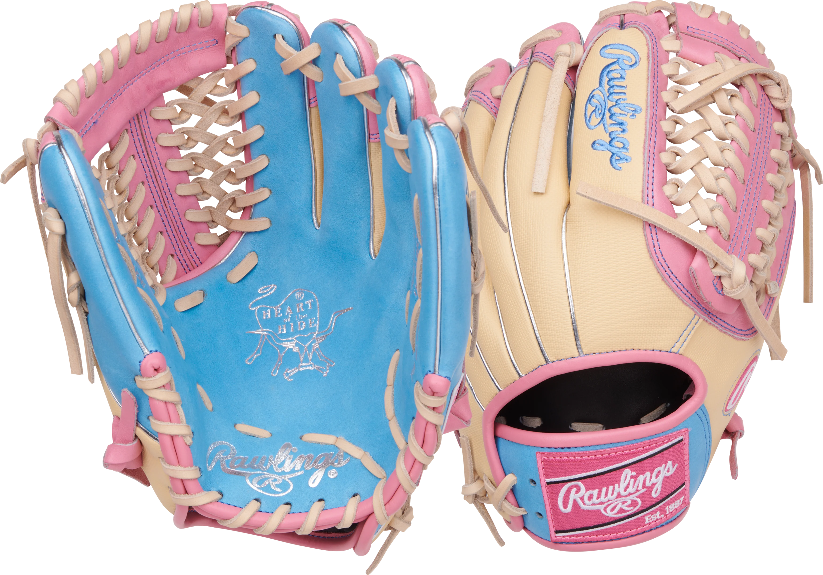 Rawlings Heart of the Hide PROR205-4CBSS 11.75" Infield Glove (RGGC March - Limited Edition) - Image 5