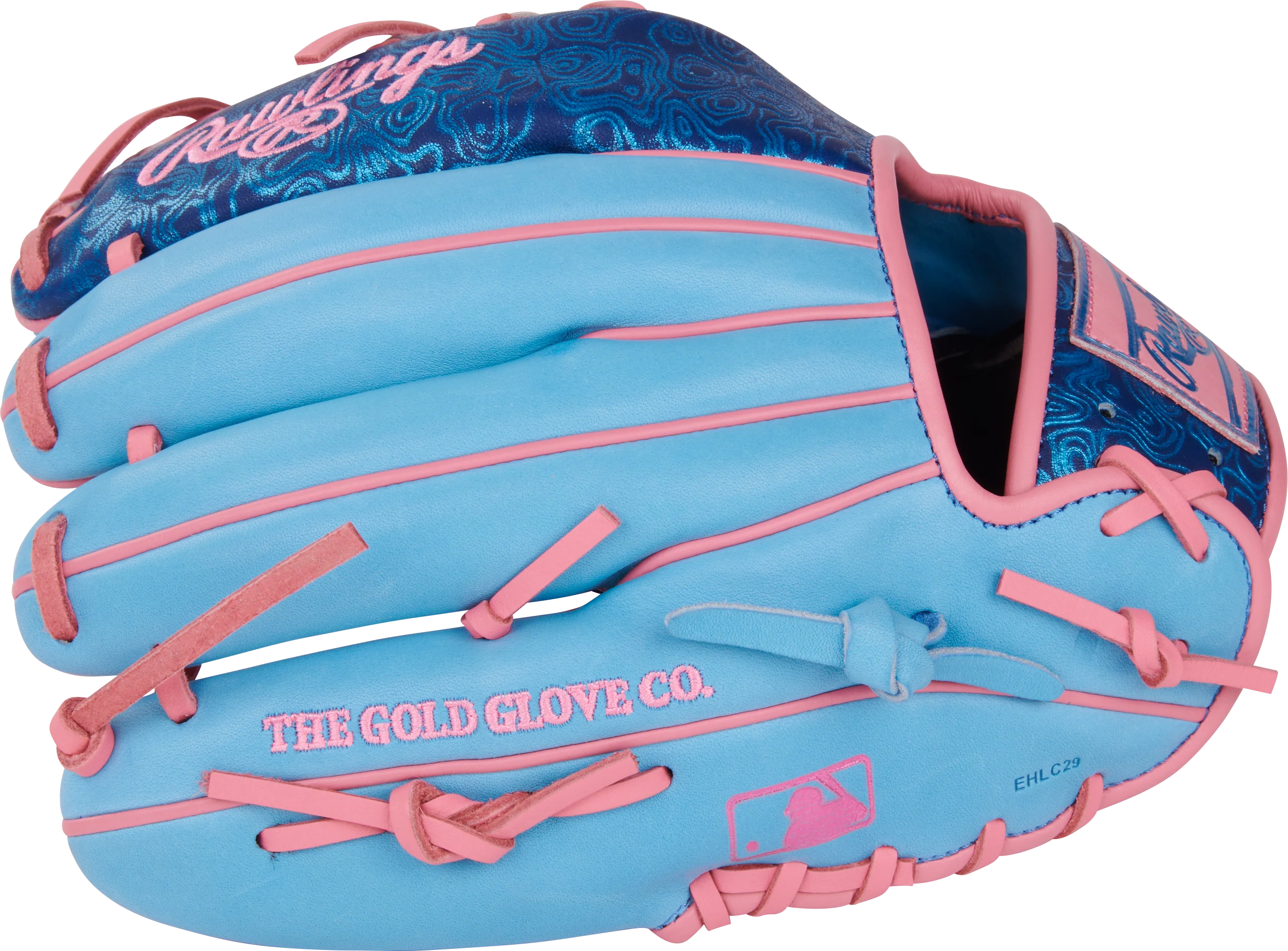 Rawlings Heart of the Hide Vibrant Series PROR2174-2CBP 11.50" Infield Glove - (Limited Edition) - Image 4