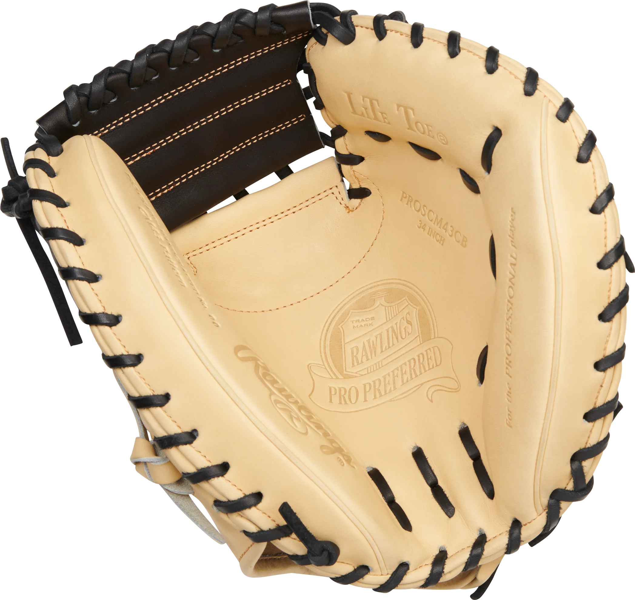 Rawlings Pro Preferred PROSCM43CBS 34.00" Catcher's Mitt - Image 2