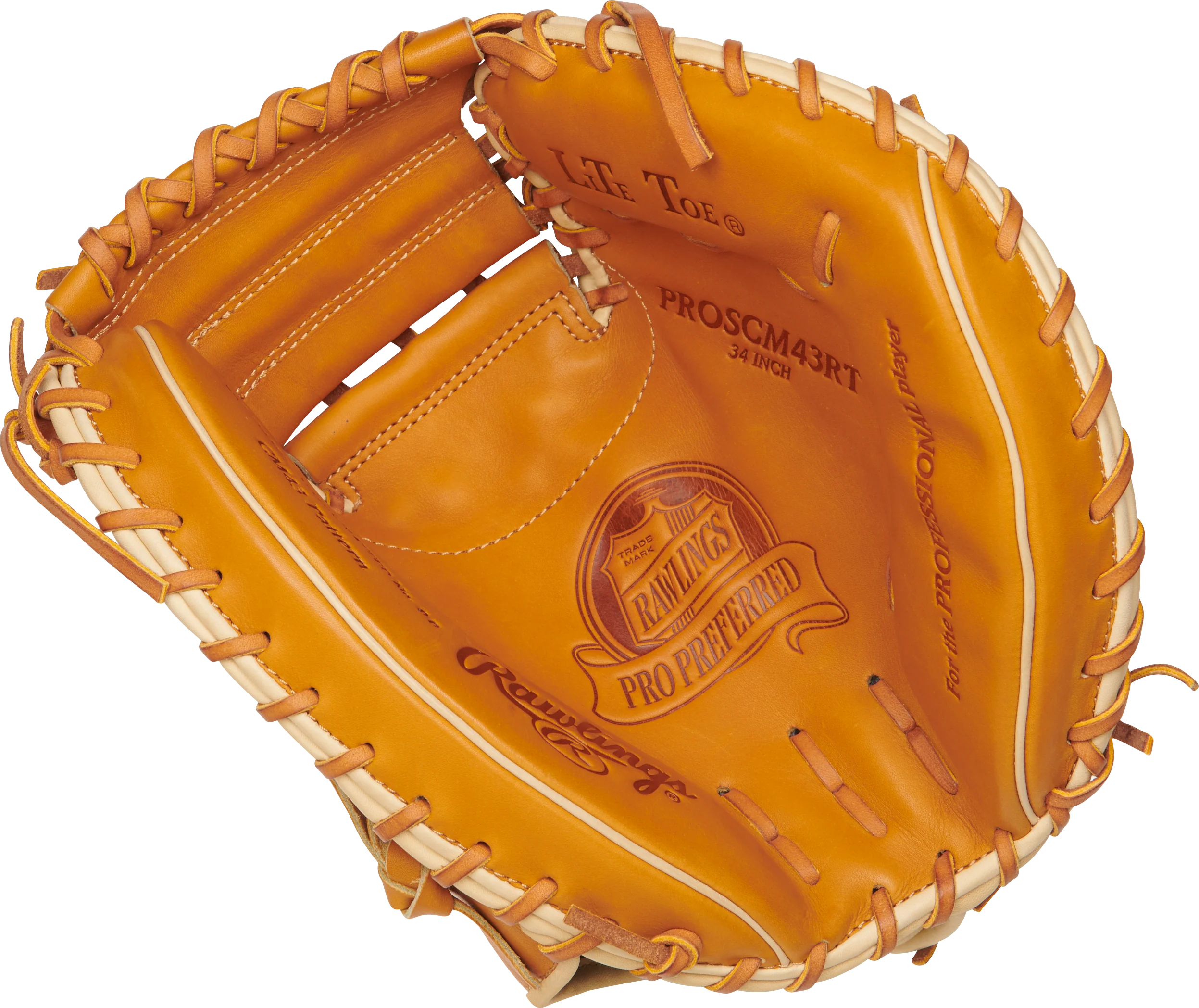 Rawlings Pro Preferred PROSCM43RT 34" Catcher's Mitt - Image 2