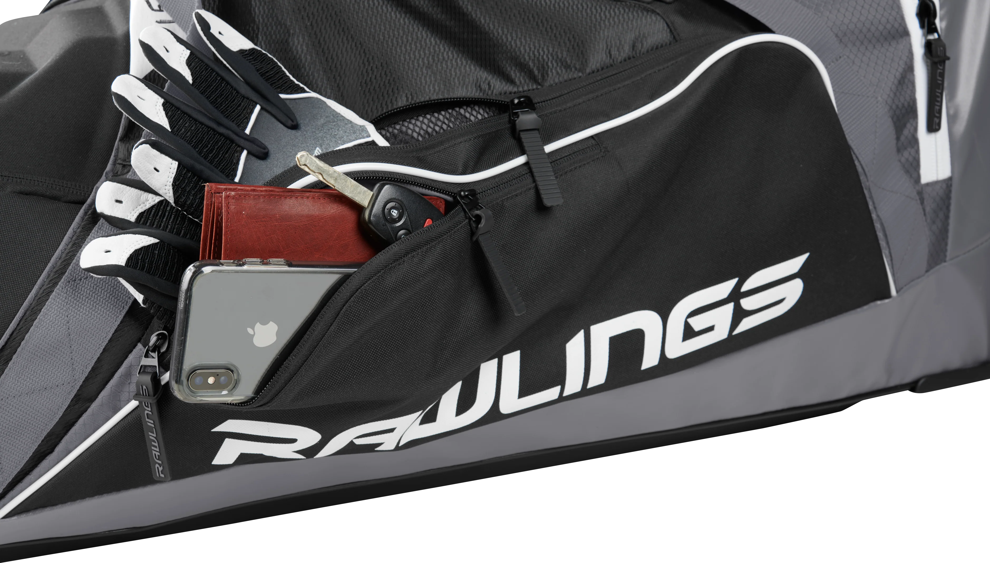 Rawlings R1502 Wheeled Catcher's Bag - Image 19