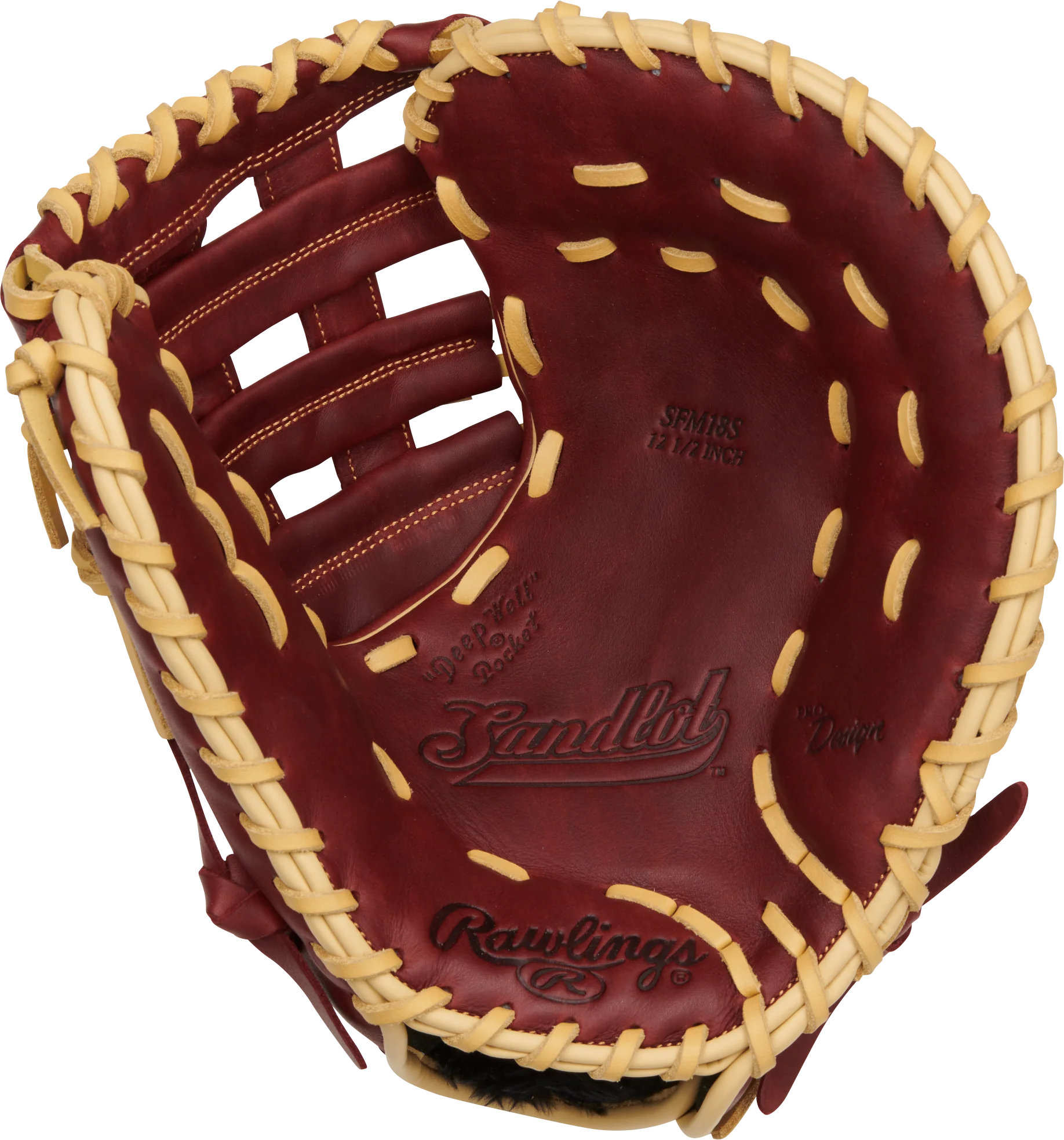 Rawlings Sandlot Series 12.50" SFM18S First Base Mitt - Image 2
