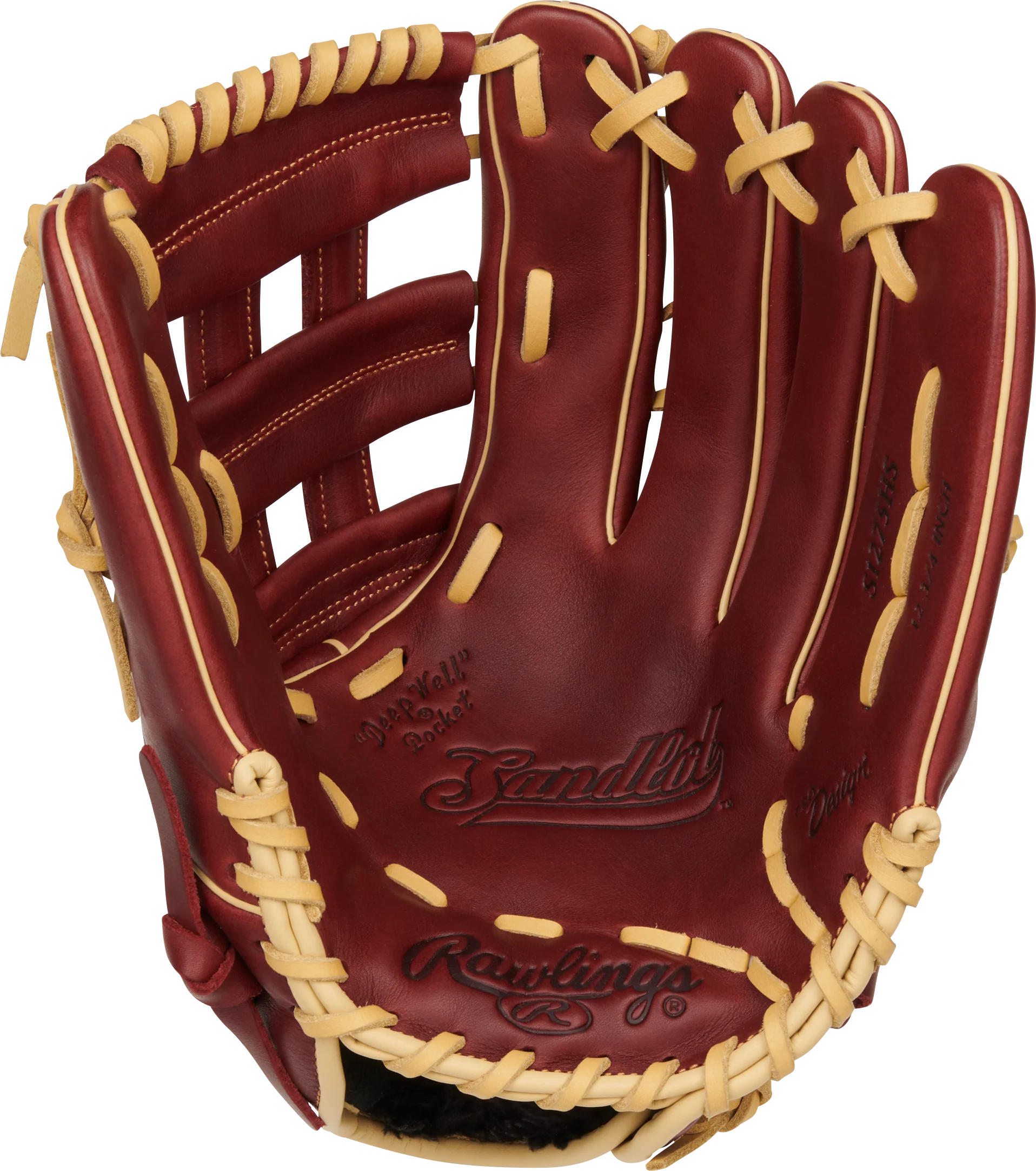 Rawlings Sandlot Series 12.75" S1275HS Outfield Glove - Image 2